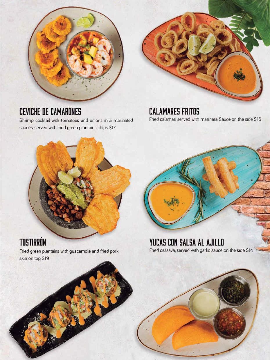 Appetizers Sabor a Colombia Restaurant & Bar Levittown, NY